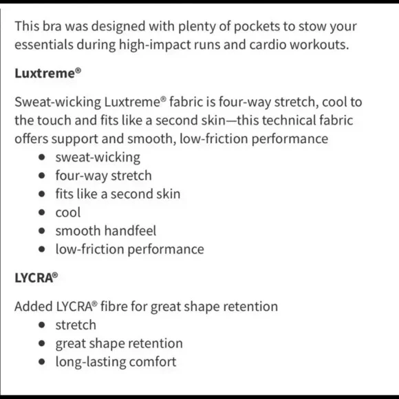 Lululemon Rack Pack  Bra - Picture 7 of 7